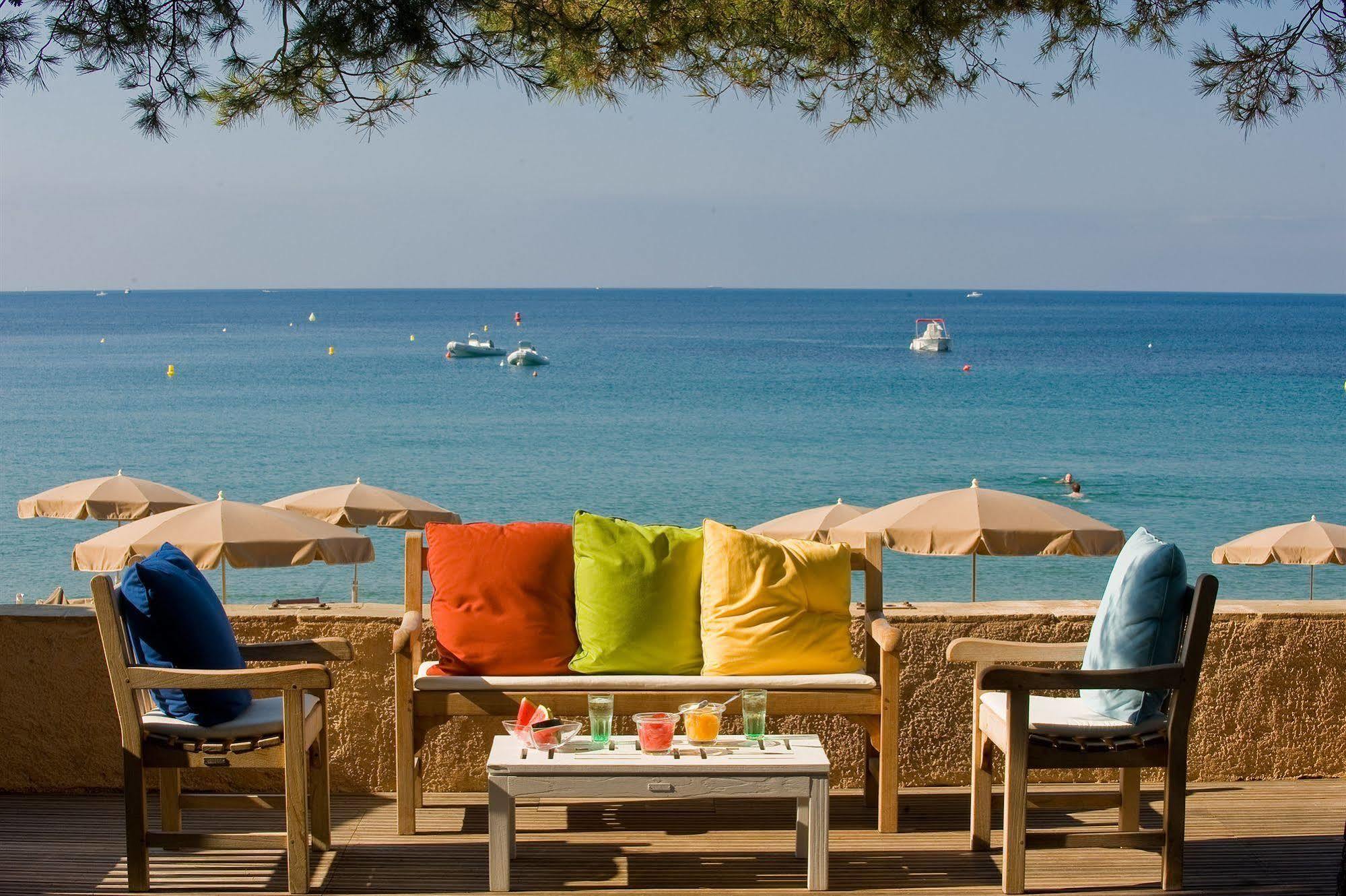 La Pinede Plage La Croix-Valmer Bagian luar foto